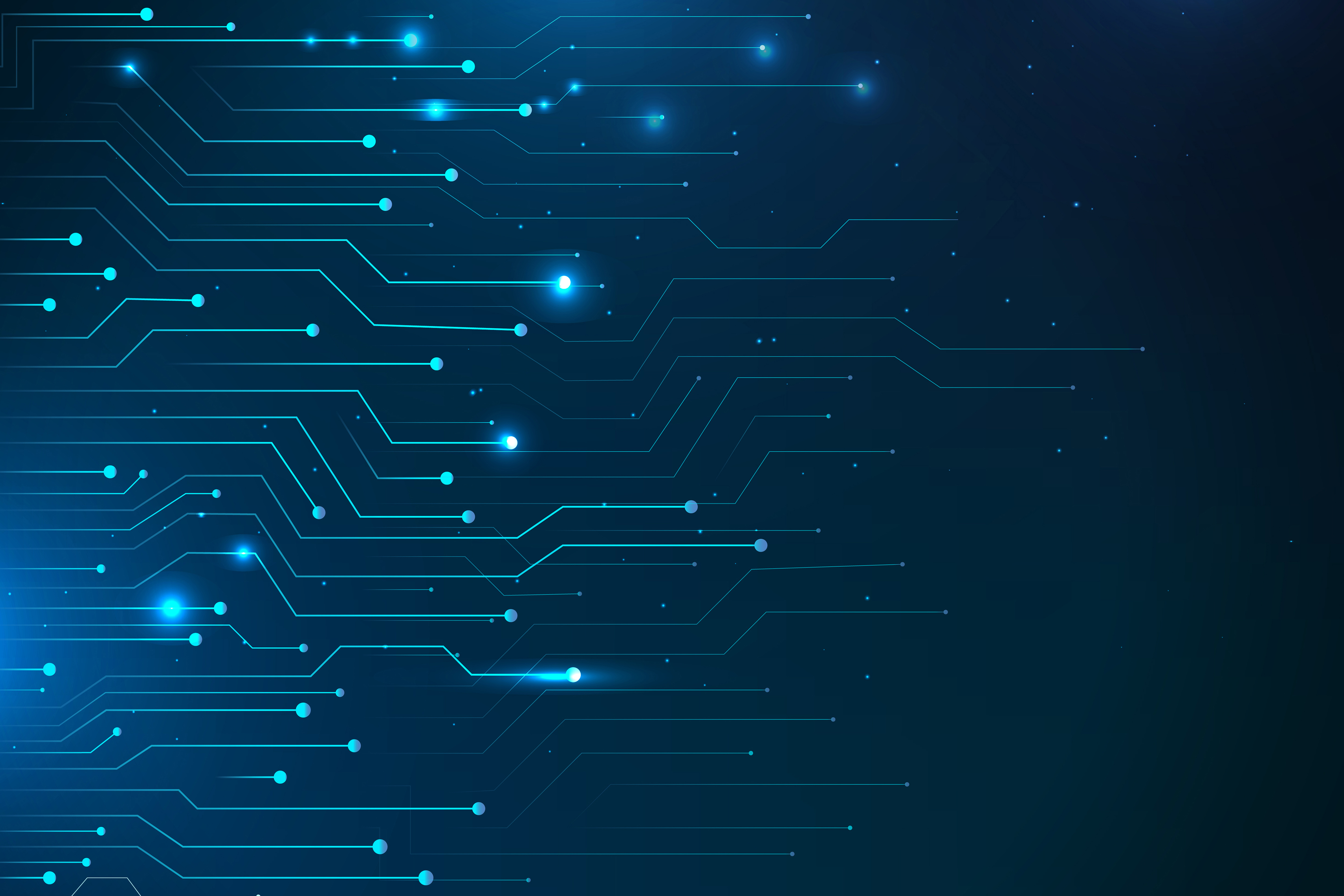 Performans, izleme ve sürdürülebilir sistem yaklaşımını temsil eden teknoloji görseli